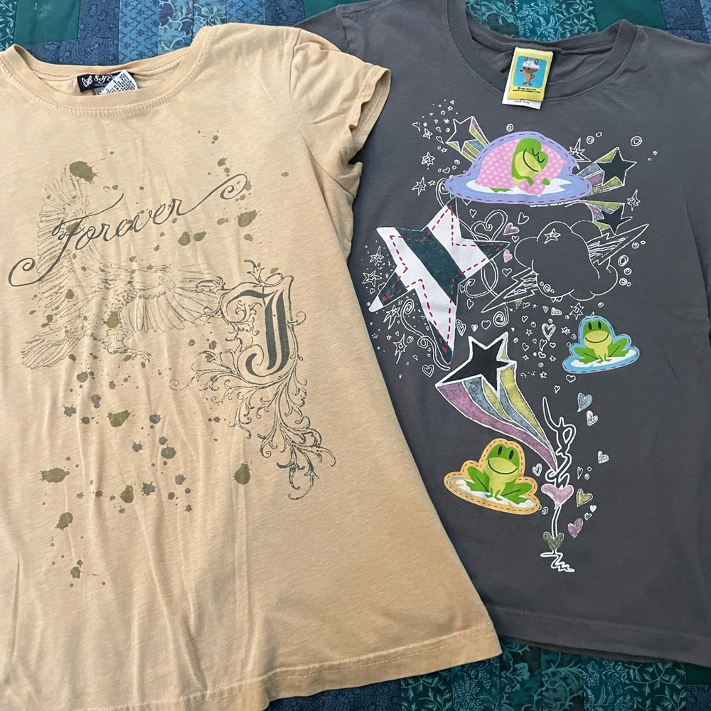 Jerry Leigh/Self Esteem T-shirt Bundle Girls Size L